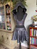 Spiked Hood and Skirt Set